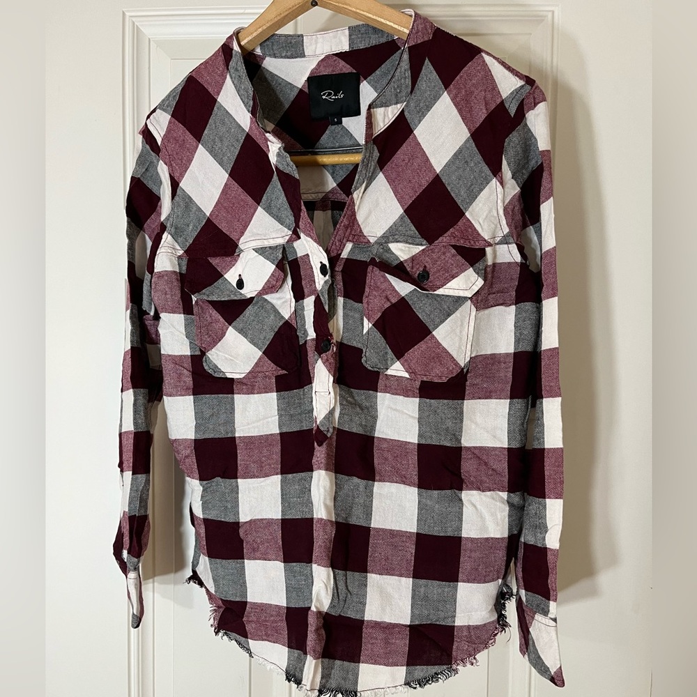 rails flannel (frayed) | size S | NEW!